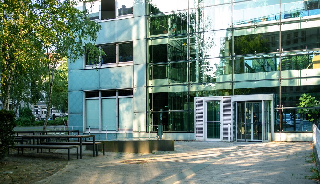 Entrance building Max Planck Institute for Meteorology
