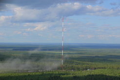 The tower from afar, June 2007